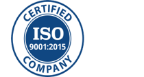 Certifications ISO 9001-2015 Certified Company 300x160